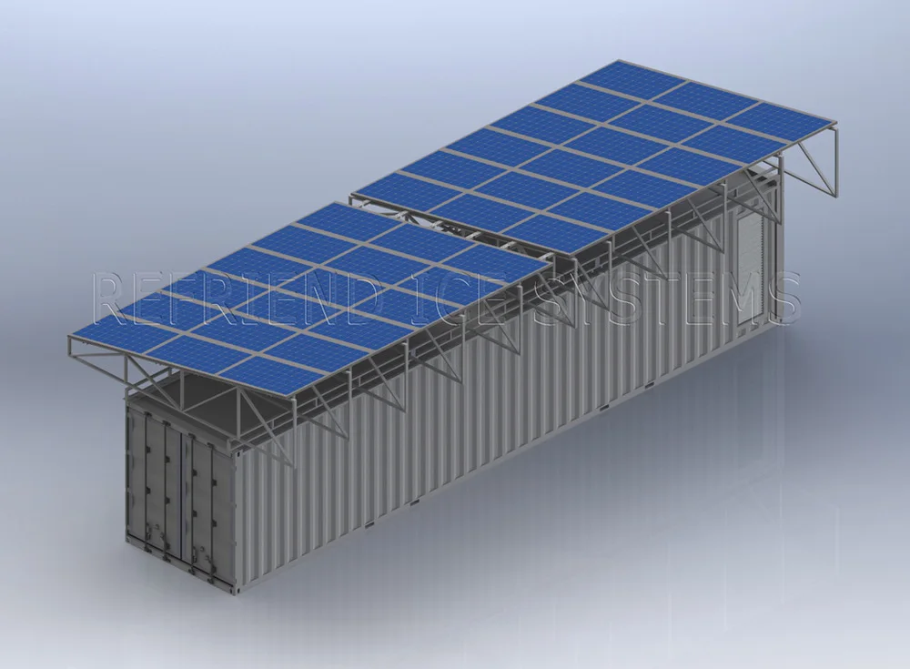 
40ft Solar Power Container Cold Storage 