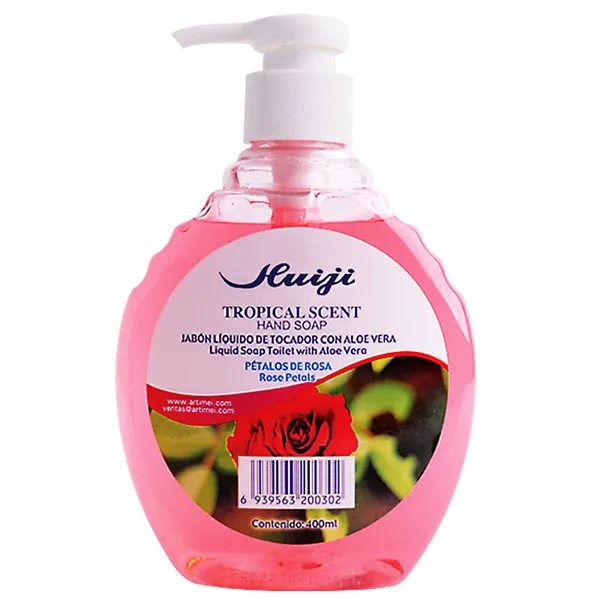 organic rose fragrance liquid hand wash soap 400ml
