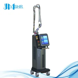 5 different scan mode RF Drive Co2 fractional combined laser medical beauty machine vaginal tightening Korean light guide arm