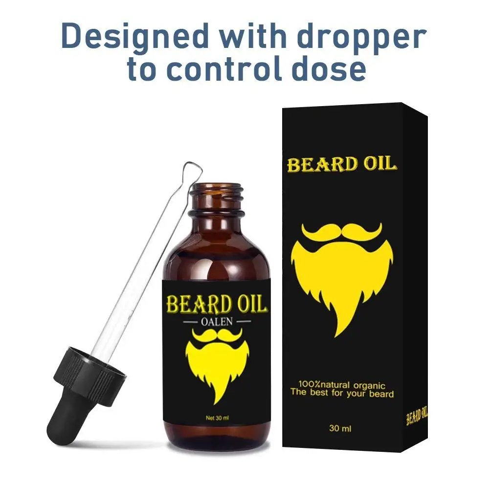 
MSDS Approved Private Label Men Care Products Anti-itch And Beard Growth Organic Beard Oil 