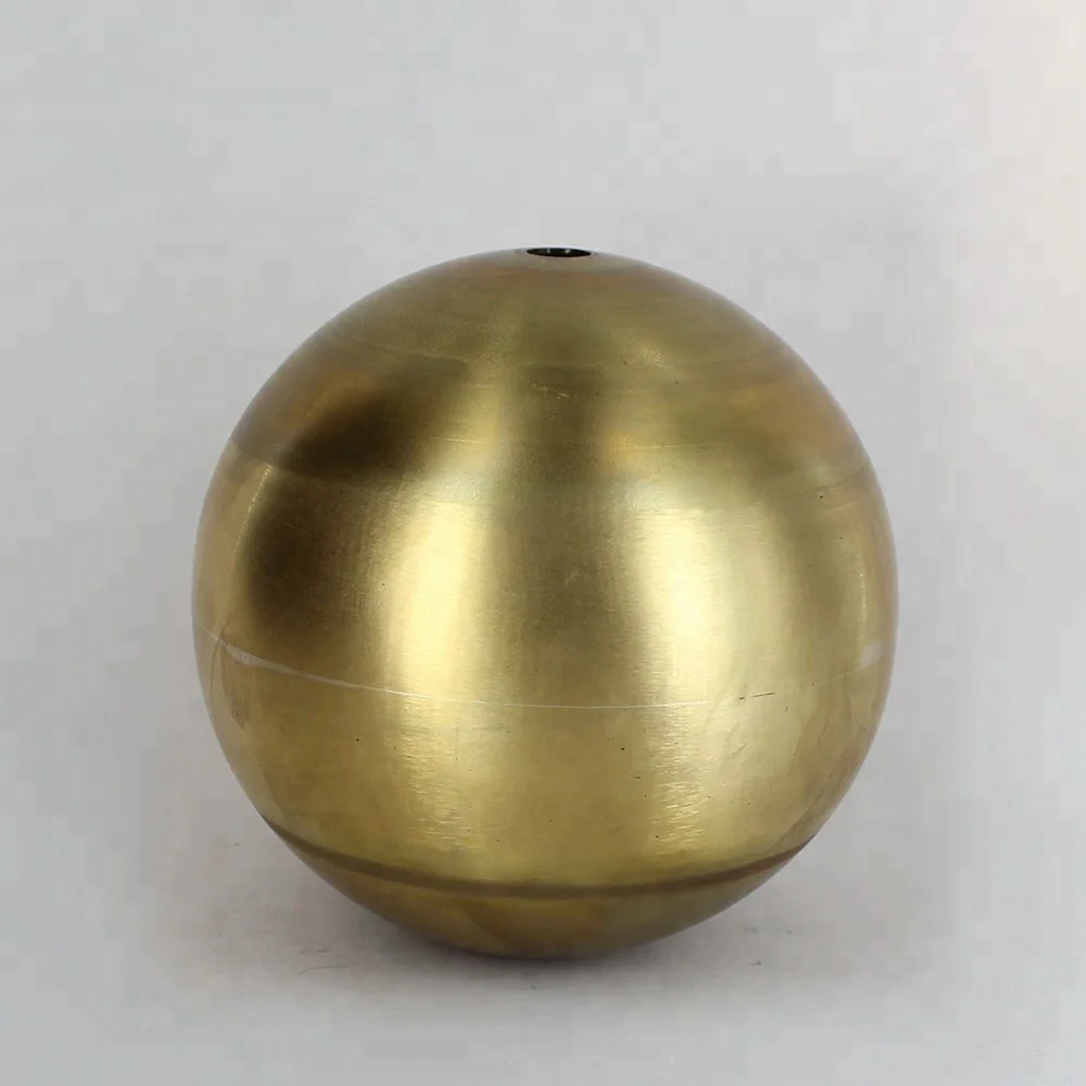 mirror polish finish 500mm 400mm 300mm 200mm large brass sphere outdoor