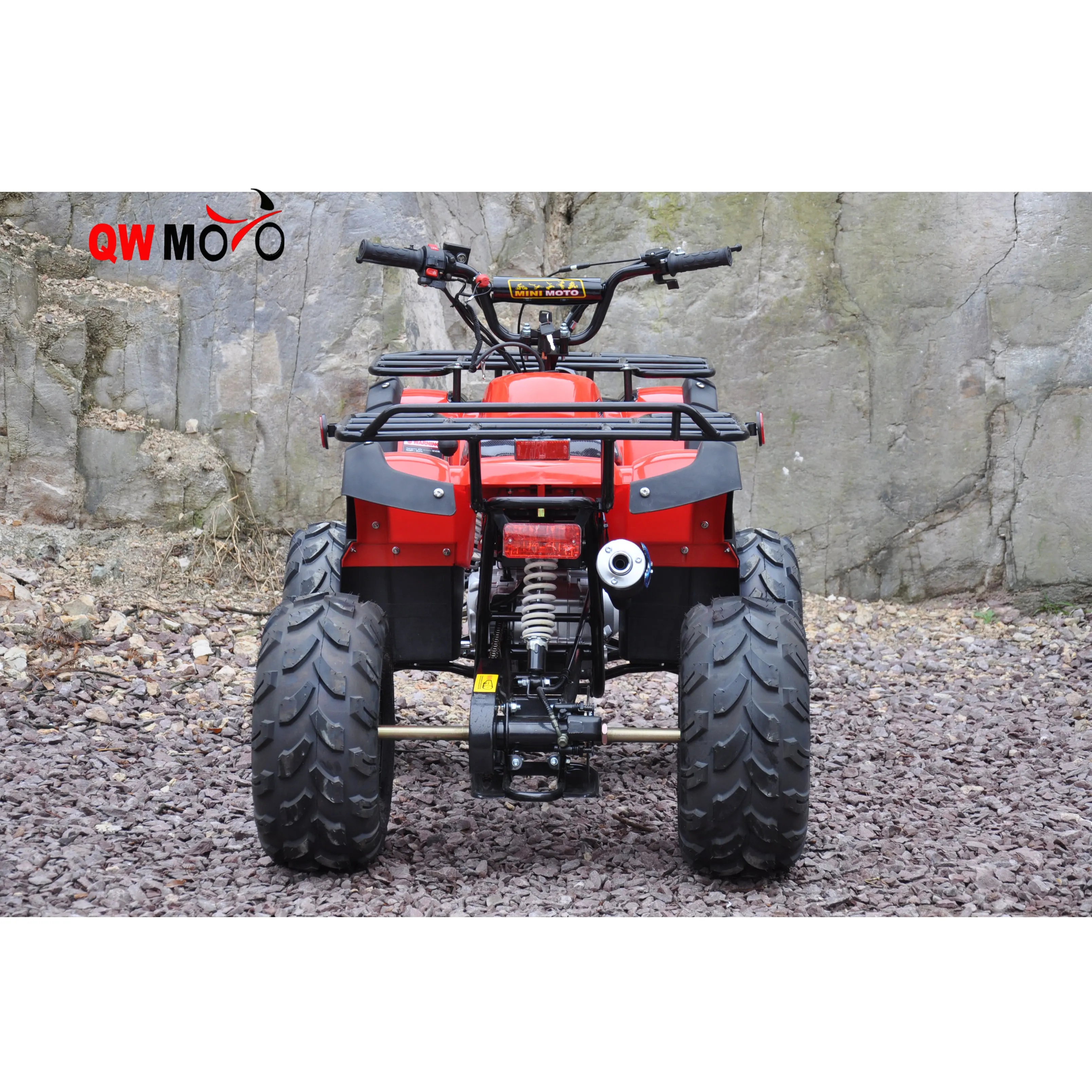 QWMOTO 125CC quad 4 wheels QUAD Bike adult use off road ATV 125cc QUAD ATV