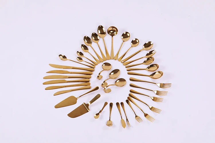 Stainless Steel Spoon With Curved Handle For Restaurant