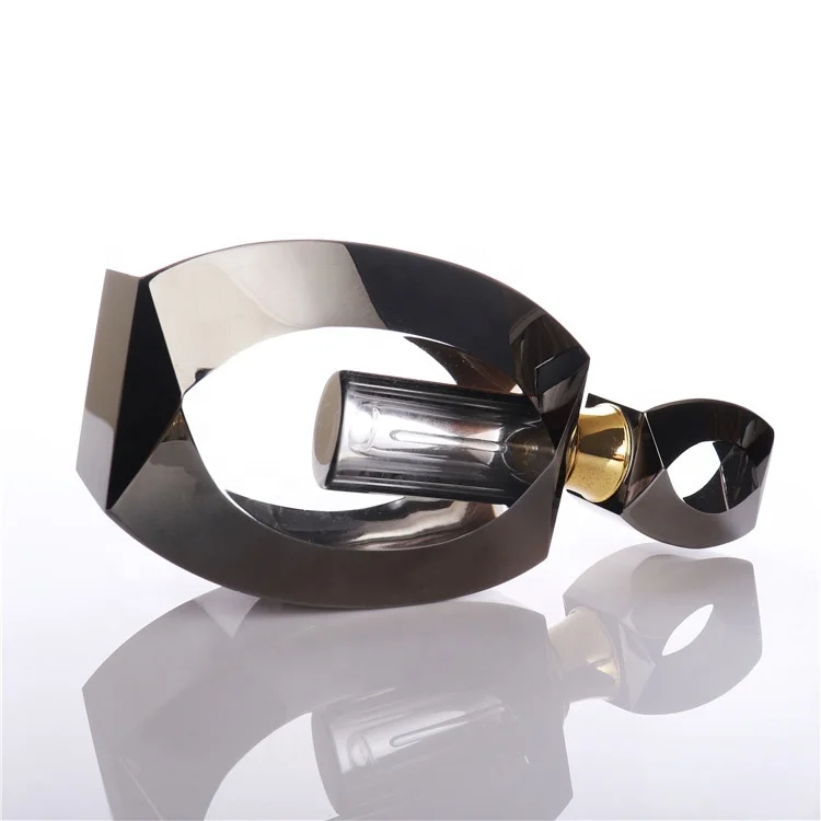 
BOYE Custom Luxury Natural Essential Oil Black Crystal Perfume Bottles 