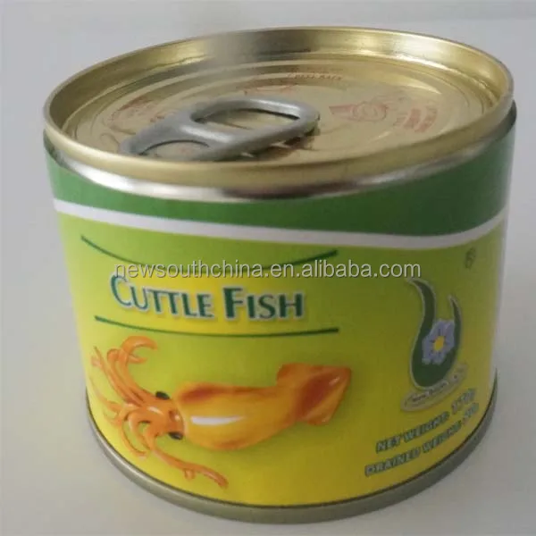 High quality canned squid with good taste 170g