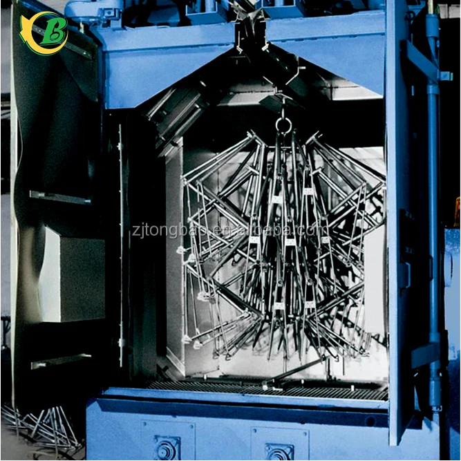 Double hook shot blasting machine/Shot blasting cleaner/Sandblasting equipmen/Double Hanger Spinner Hanger Hook Type