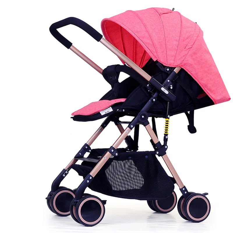 Buggy board reversible handel foldable stroller