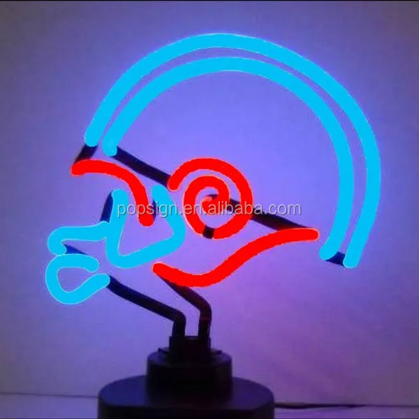 Home Decoration Newest Colourful Superman Neon Table Lamp