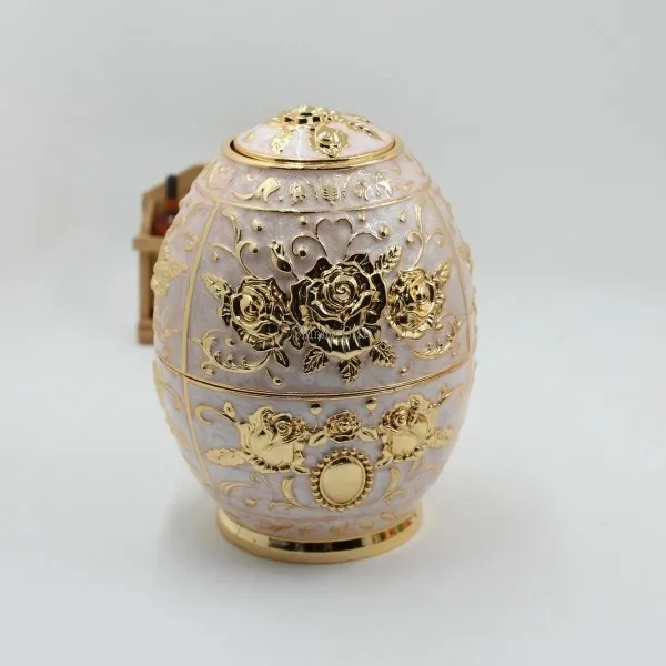 Pewter Egg Shape Toothpick Holders Royal Modern Life Style