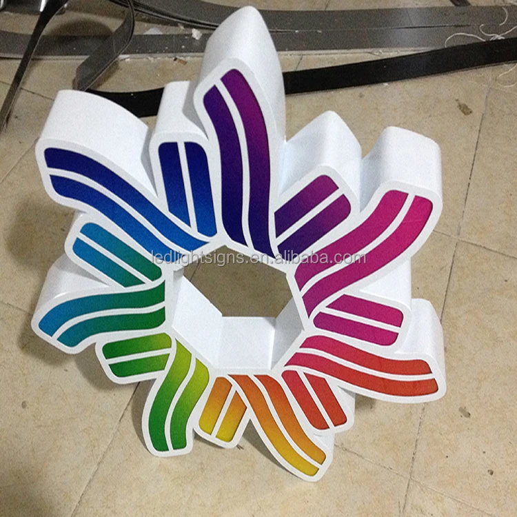 Long lifespan 12V LED outdoor stainless steel acrylic plastic marquee letters acrylic sign for outdoor wall hanging sign