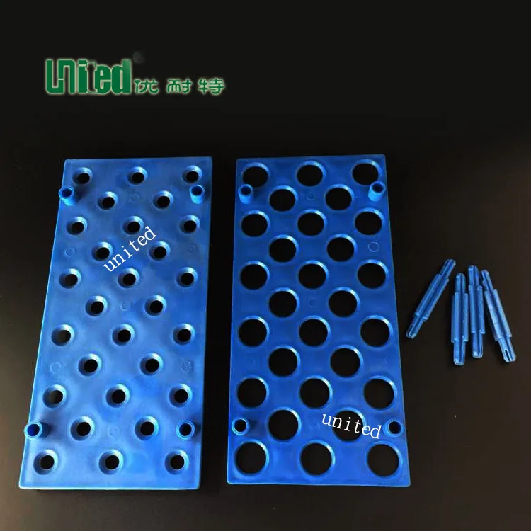 Лабораторная пластиковая многофункциональная стойка для пробирок 56-well для труб диаметром 16-30 мм