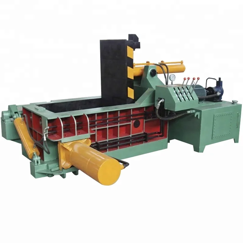 Hydraulic Scrap Metal Baler for aluminum foil wire turnings scrap IN STOCK