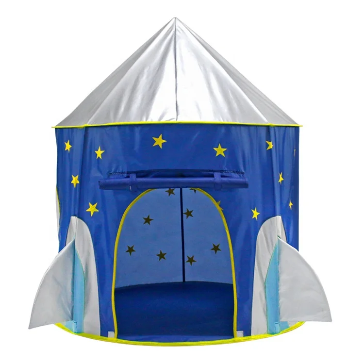 
Hot Sale Amazon Kids Tent Outer Space Rocket Toy Tent 