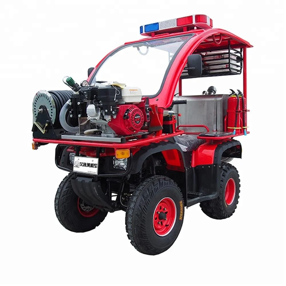 ATM250-4 вездеходные пожарного мотоцикл с противопожарного насоса аварийно-спасательных и облегчение работы для малышей с изображением пожарной машины