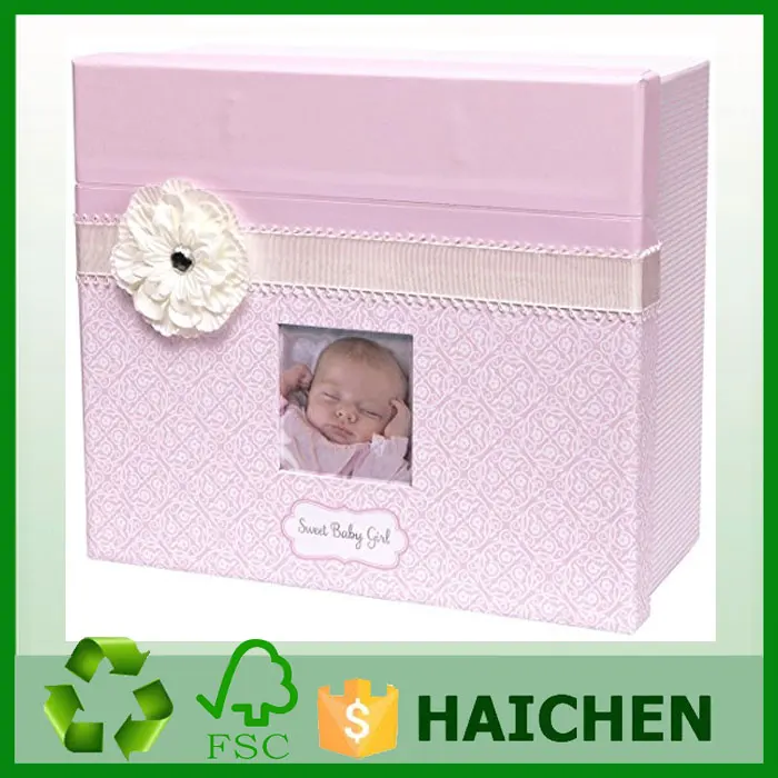 Детские фото альбом в коробке