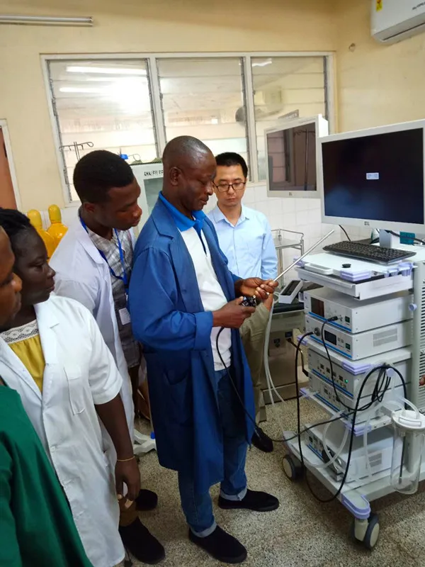 
Cheap laparoscopy tower with Endoscopy camera 