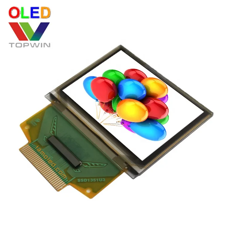 1,27 '1,27 дюймов 1,27 1,3 дюйма 128x96 пикселей 30 pin полный цветной oled-дисплей Тип разъема UG-2896GDEAF11 параллельный порт, 3/железо добывающей промышленности 4-провод SPI