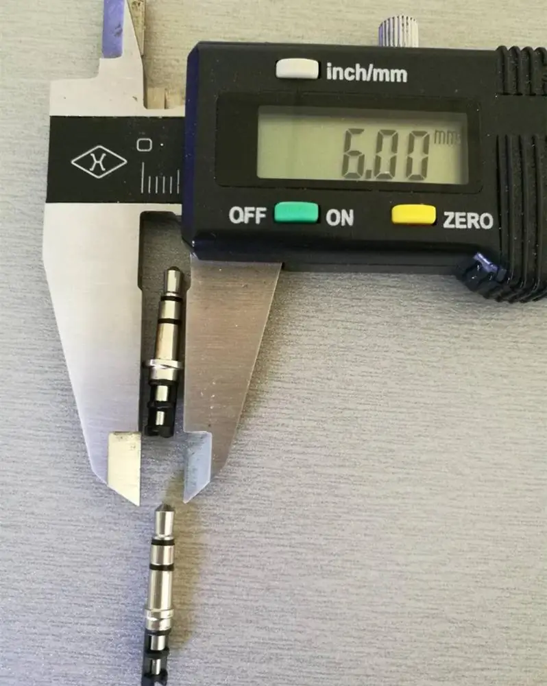 Headphone Accessories 3.5m 4 Pin Headphone Jack 3 Pin For Headphones Jack Plug