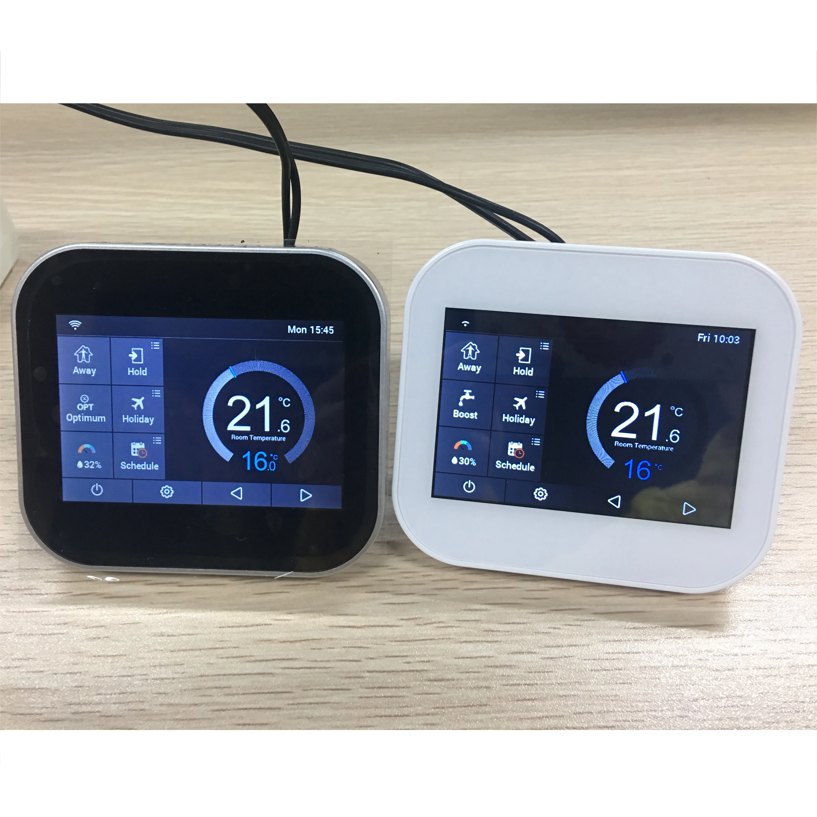 Customize Touch Screen WiFi Room Thermostat with APP Control