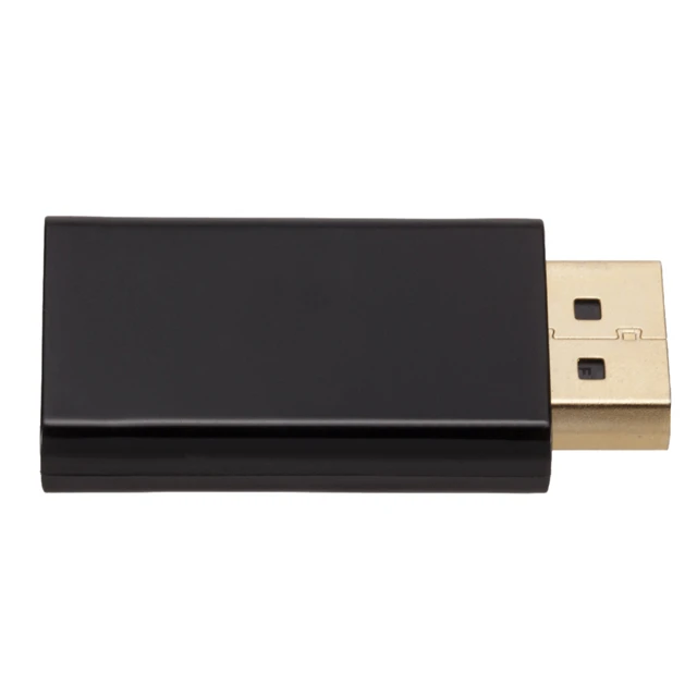 Gold Nickel Plated Standard DisplayPort Male DP to HDMI Female Converter head Adapter 1080P Video Audio Connector