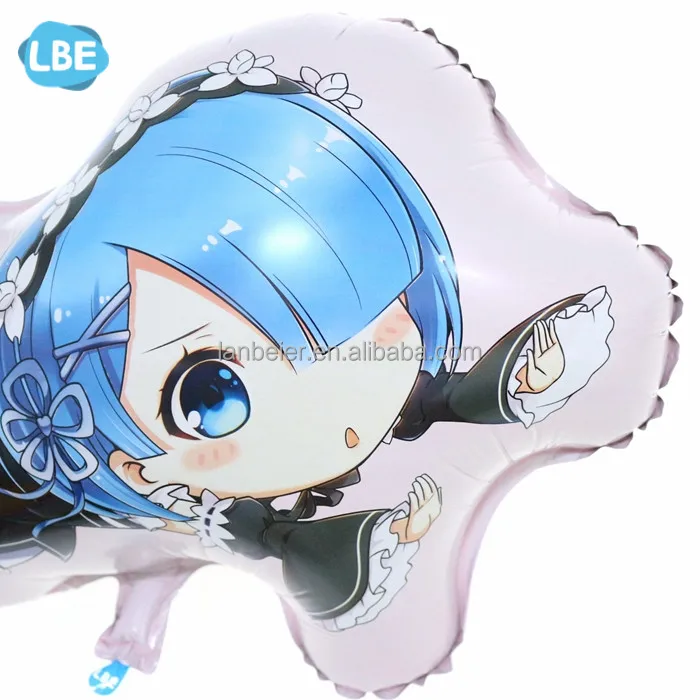 New Custom Anime Figure Helium Foil Princess Balloon