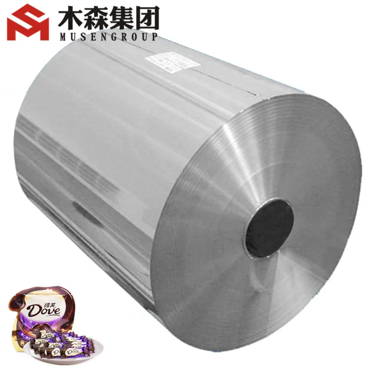Food packing aluminum foil 0.006mm thick foil rolls