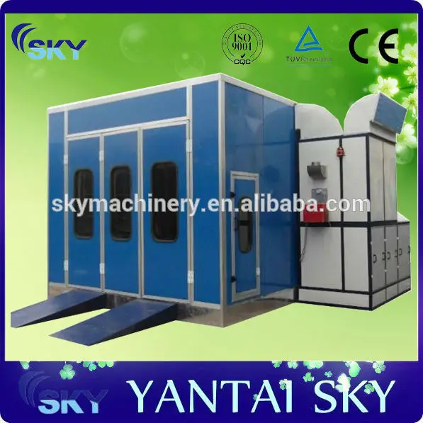 Sb-100 ce сертифицировано автомобиля краской духовку стенд/paint кузова покрасочной камере/брызги краски машины цена