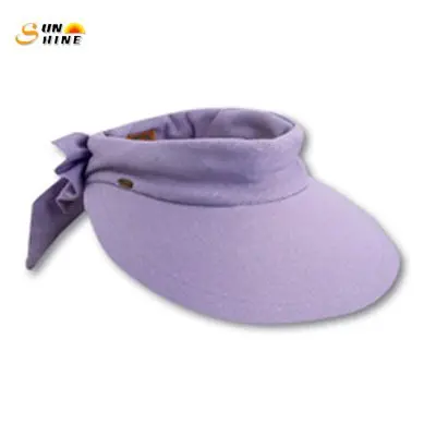 Sports visor hat for women
