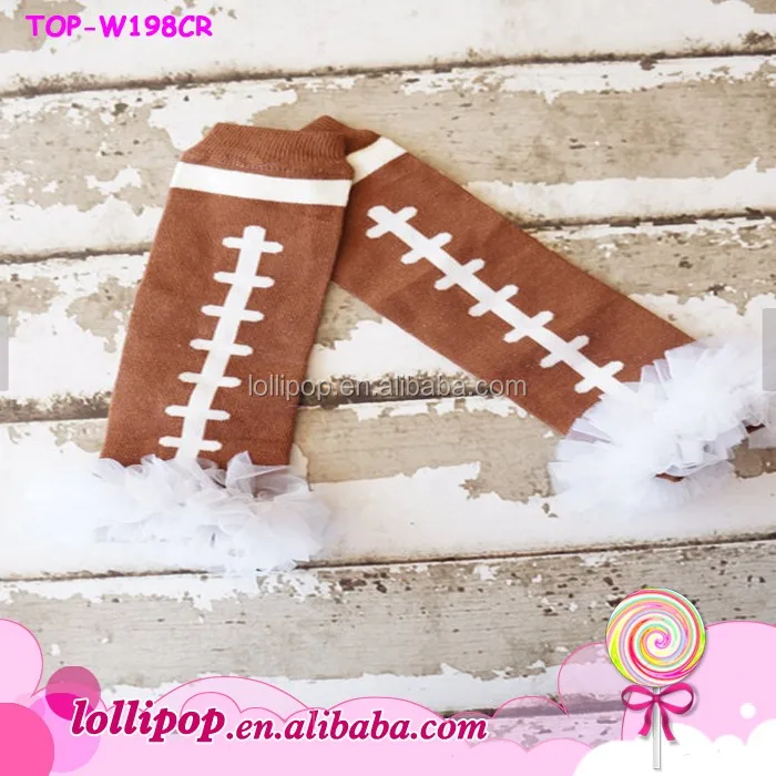 In stock knitted football pattern boys Leg Warmers newborn baby Football leg warmers for kids