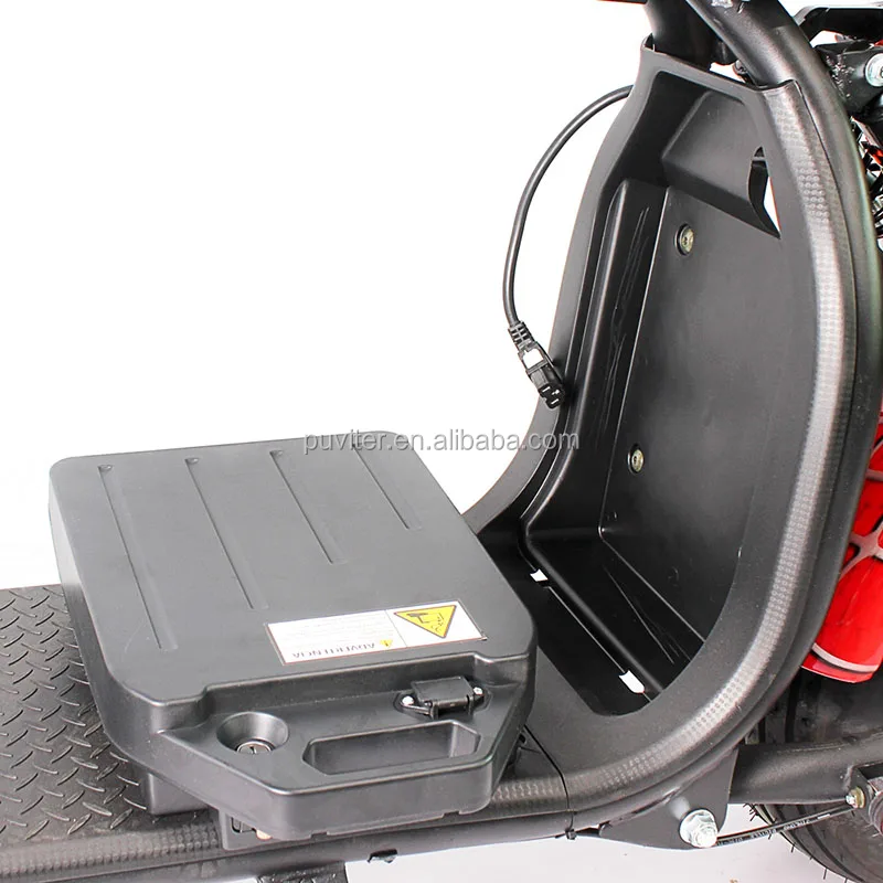 2019 electric scooter 60V 12A 1000w citycoco Battery removable electrical scooter motor, adult electric motorcycle(C07)