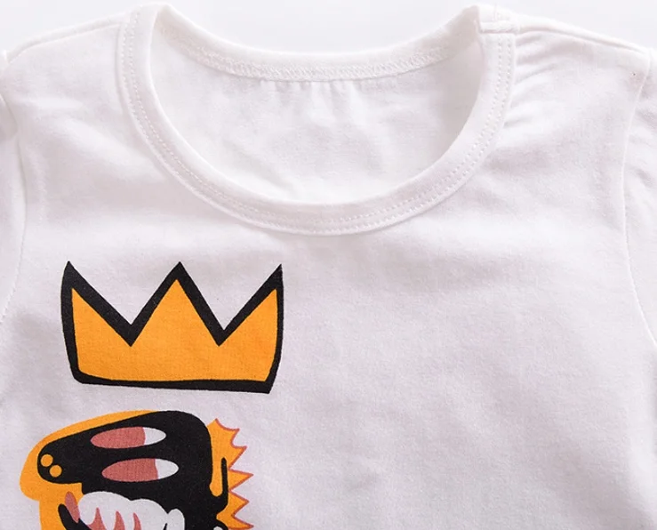 
Amazon Bestseller New Born Baby Clothes Sets Cotton Baby Shorts Pants Tshirt linen baby clothes clothing set 