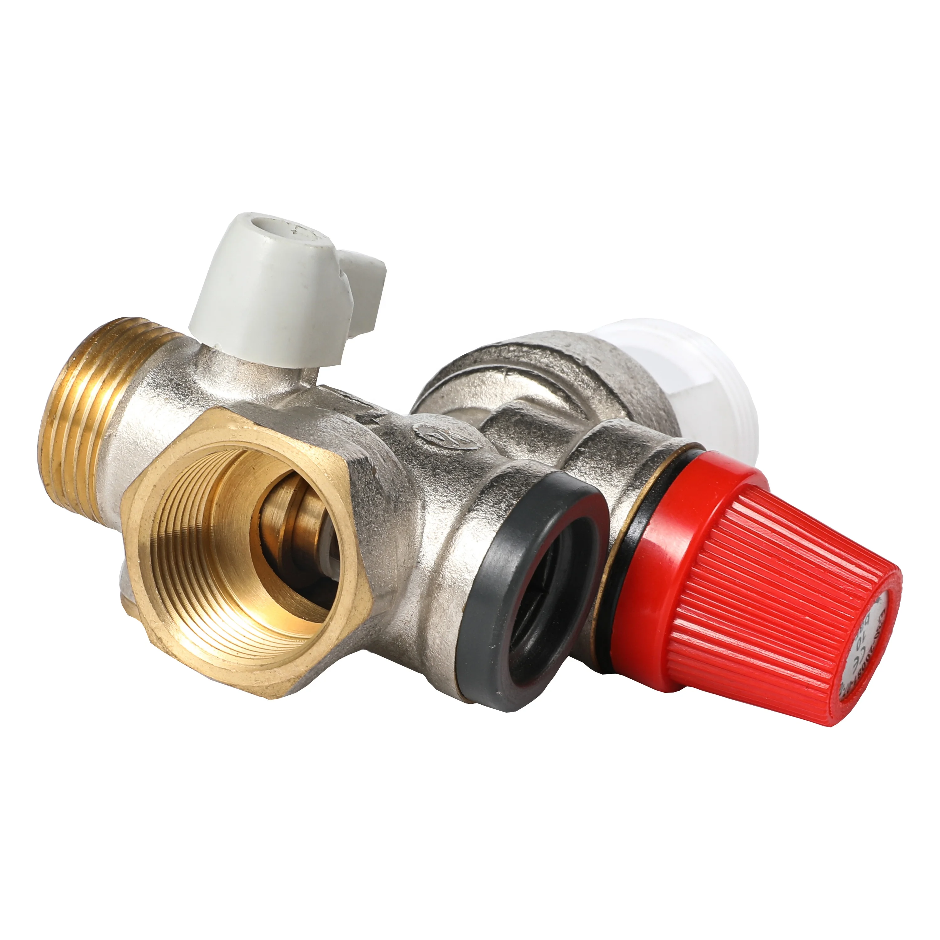 1/2  3/4 inch Multifunction Hydraulic Brass Safety Relief Groups for Hot Water Storage Heaters