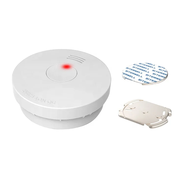 Manufacture NF VDS SAI UL lithium battery portable photoelectric cigarette fire alarm smoke detacher detector prices