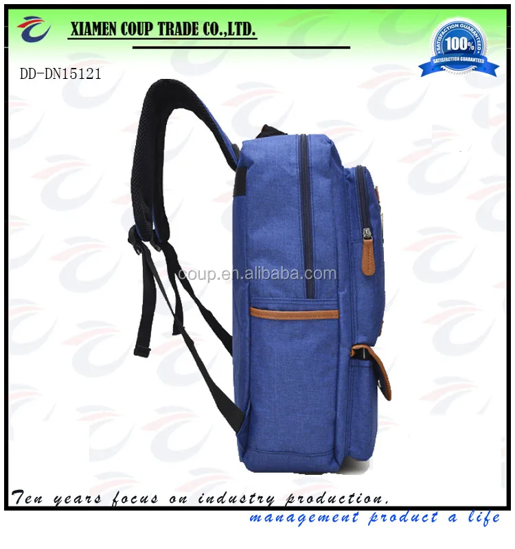 2016 online shopping new design strong canvas laptop backpack