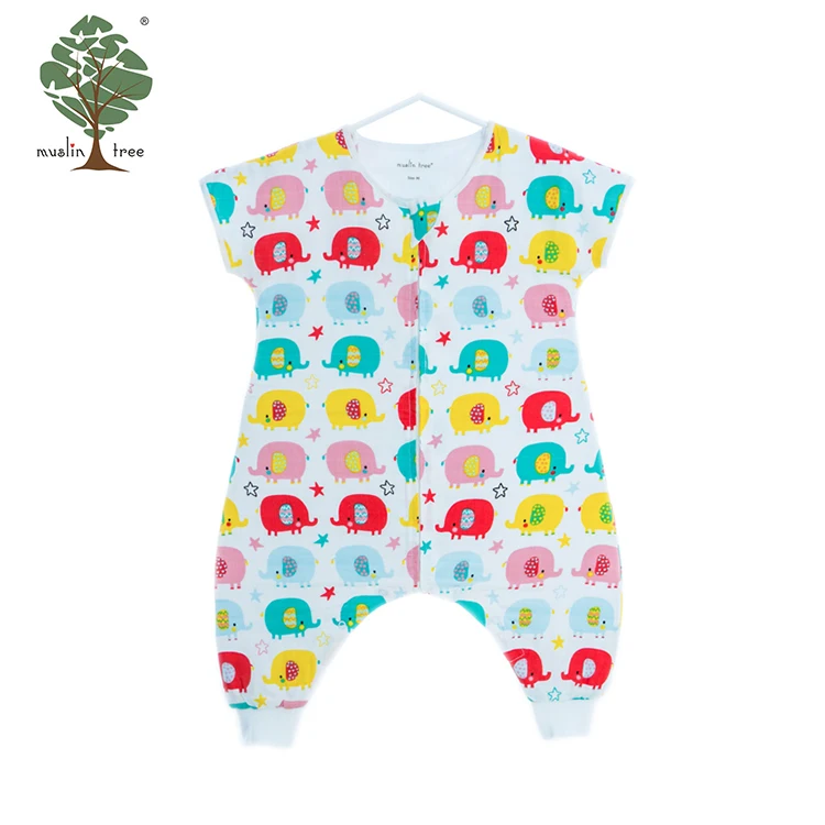 Muslin Wood Toddler Unisex Baby Cotton Sleeping Bag