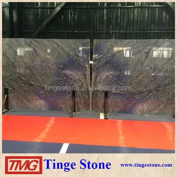 
Natural Stone Azul Bahia Granite For Luxury Countertop, table top 