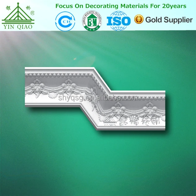 Decorative moulding plaster coving crown moulding gypsum cornice price