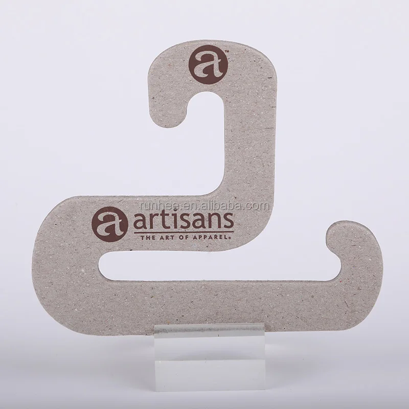 wholesale paper cardboard scarf cardboard hanger for scarf display