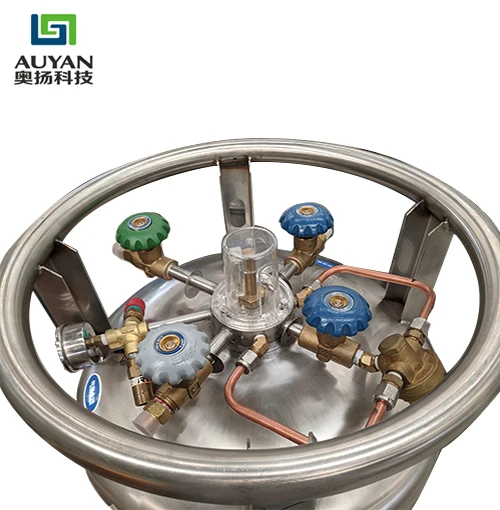 Welded Insulated industrial liquid oxygen carbon dioxide gas container cylinder