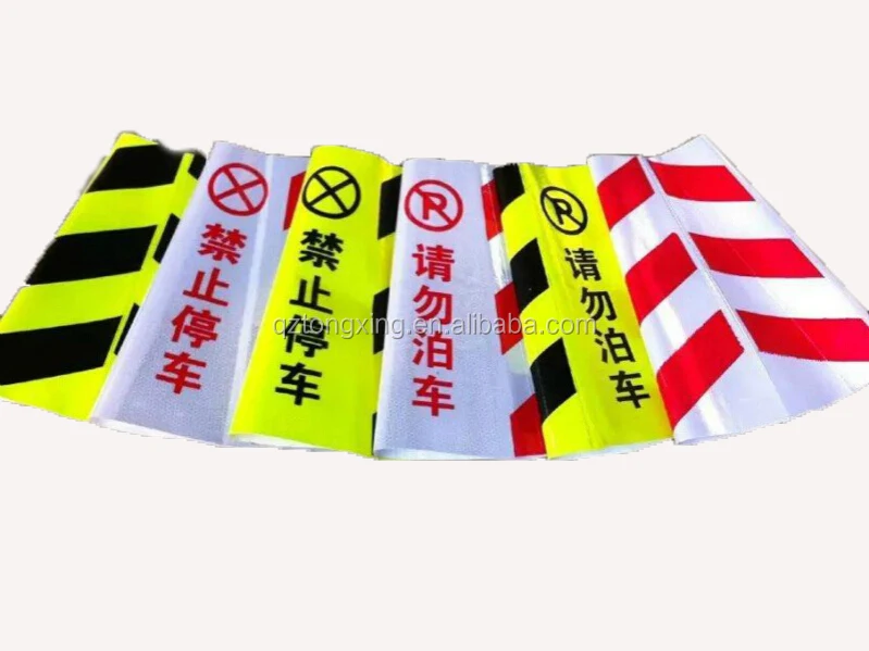 High Quality Custom PVC Reflective Traffic Cone Sleeve For Traffic Road Safety
