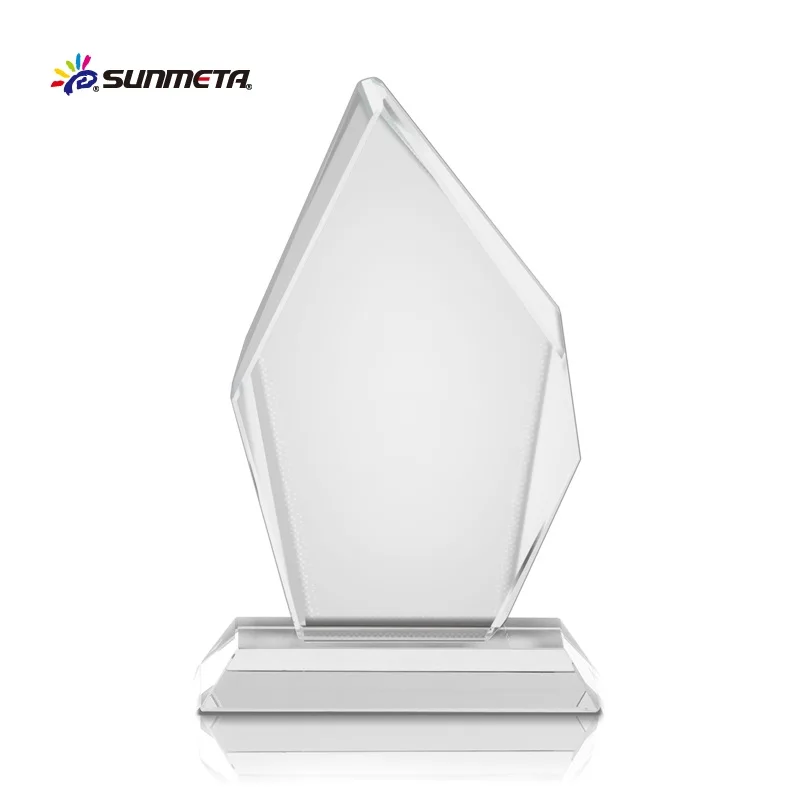 Sunmeta Factory Fashional sublimation funny crystal glass photo frame for wedding gift