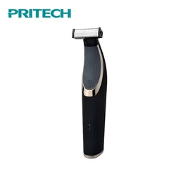 PRITECH 4 Interchangeable Combs Rechargeable Waterproof Electric Men Shaver