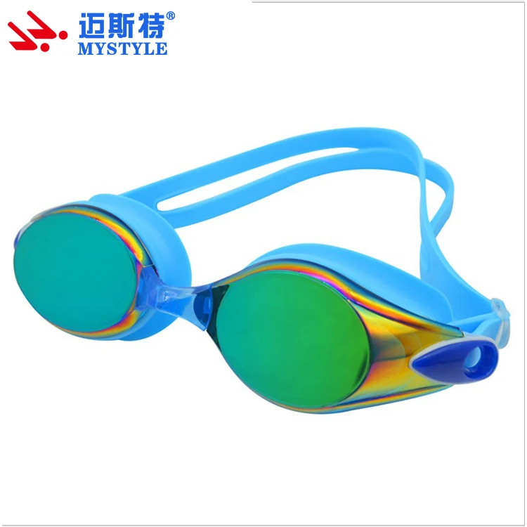 Swimming Goggles, Polarized UV Protection Waterproof Anti-Fog Adjustable Strap Comfort fit for Unisex Adult Men Women