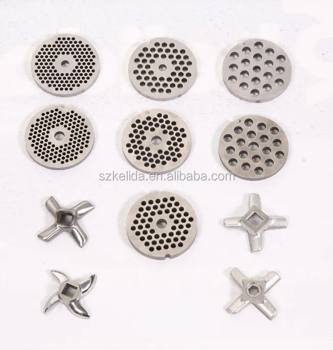 
25 years Food Grade 420/440 stainless steel meat chopper blade/meat grinder knife/meat mincer knife 
