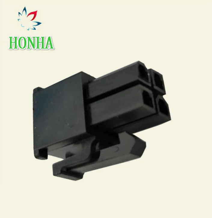 Molex 4 pin черный женский соединитель сетевого кабеля питания ATX разъем