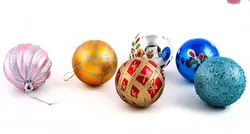 Plastic Christmas Ball with Logo christmas decoration special New year gifts hot Christmas Ball