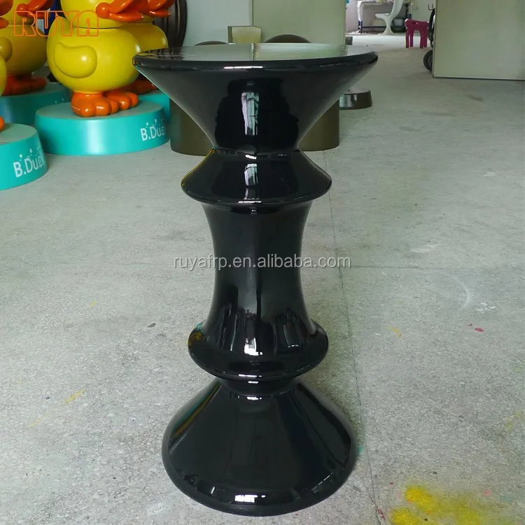 Fibreglass Manual Mold Coffee Table Bar Table Selection Commercial Usage or Home Two Size Living Room Furniture Modern