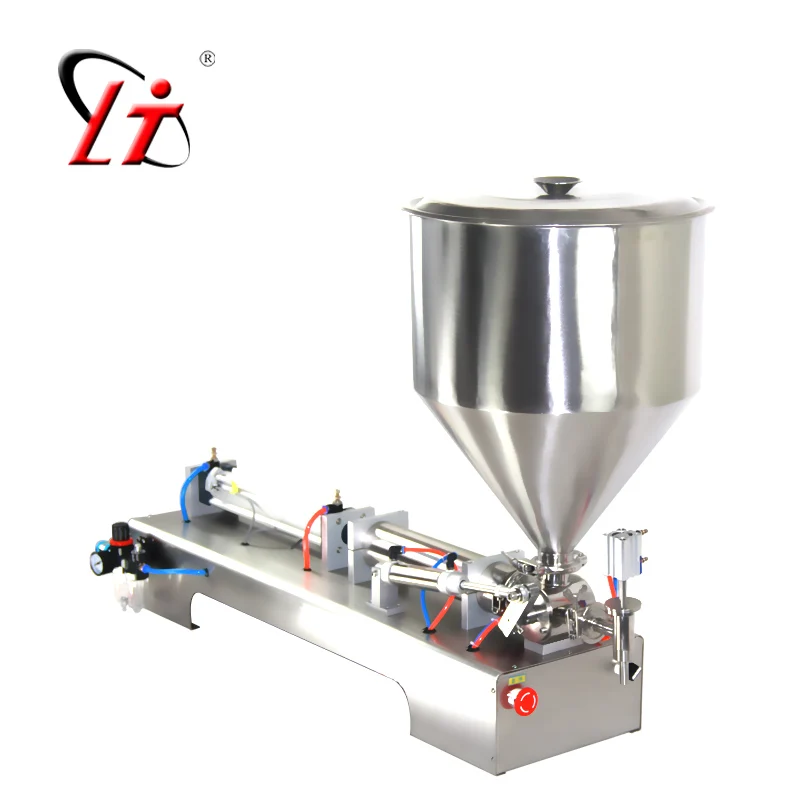 G1WG liquid filling machine automatic quantitative paste filling machine liquor honey beverage soy milk  chili oil sauce filling