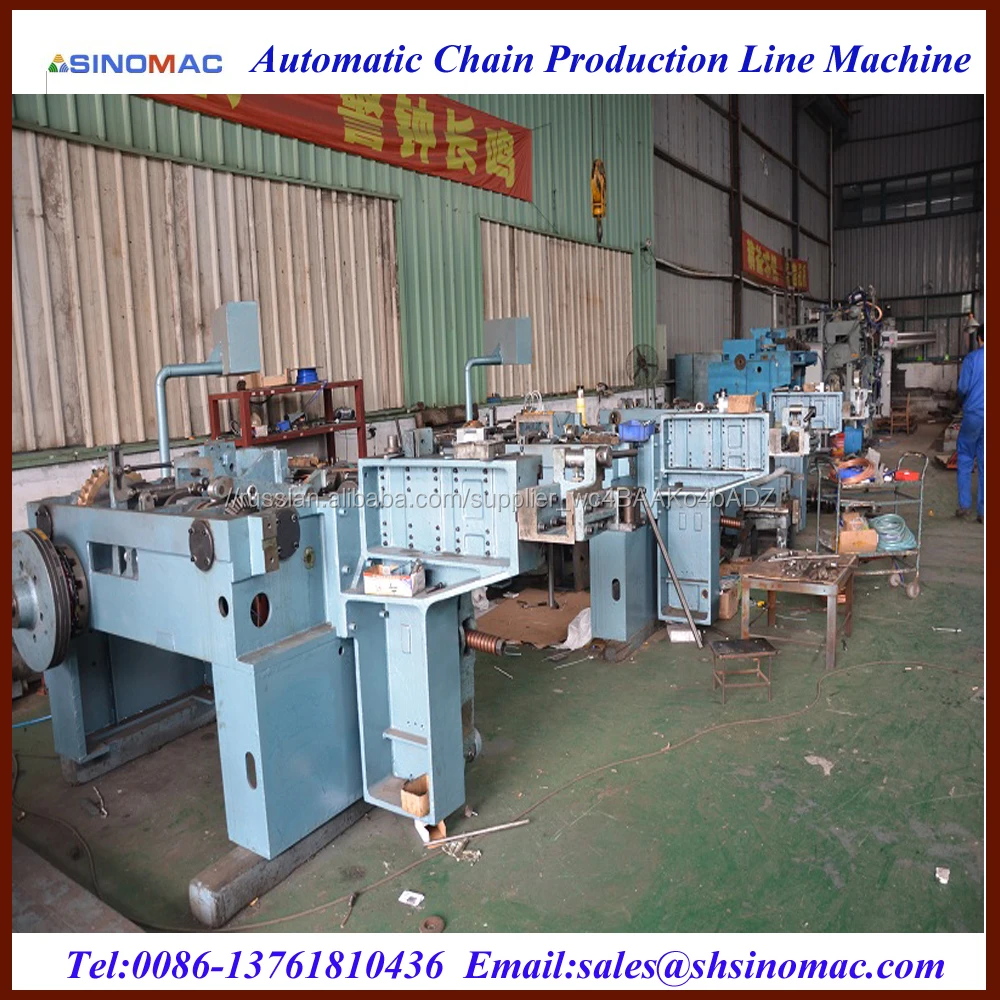 Малый Крепления Цепи Производственного Оборудования Линии Завода