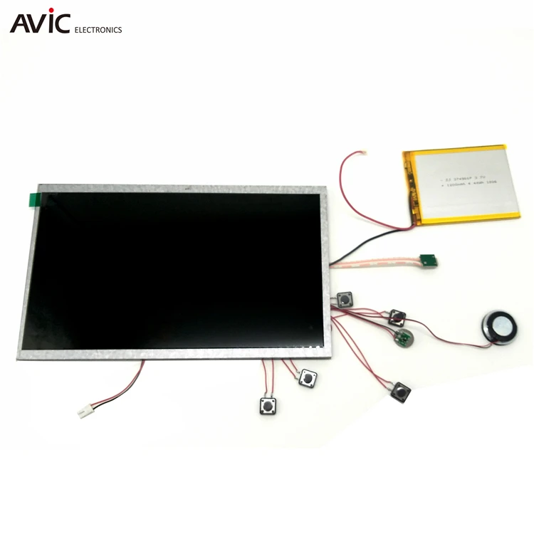 Китай завод тонкий Tft ЖК дисплей панель для видео брошюра 10,1 дюймов Ips Tft ЖК дисплей сенсорный экран модуль